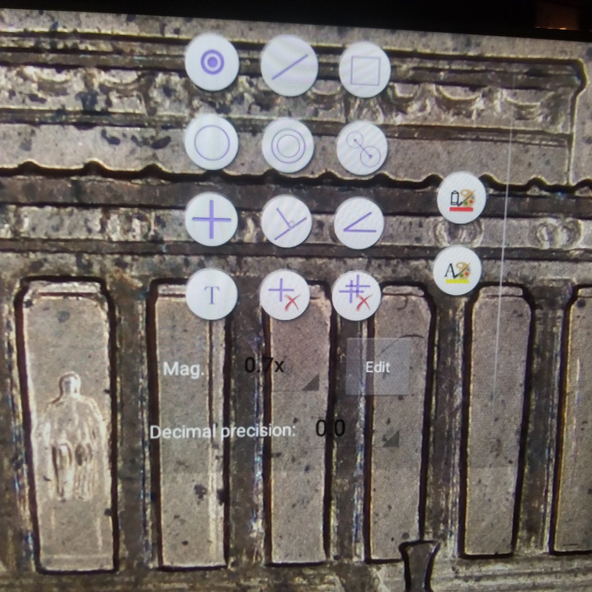 Software has multitude of measurement tools built in