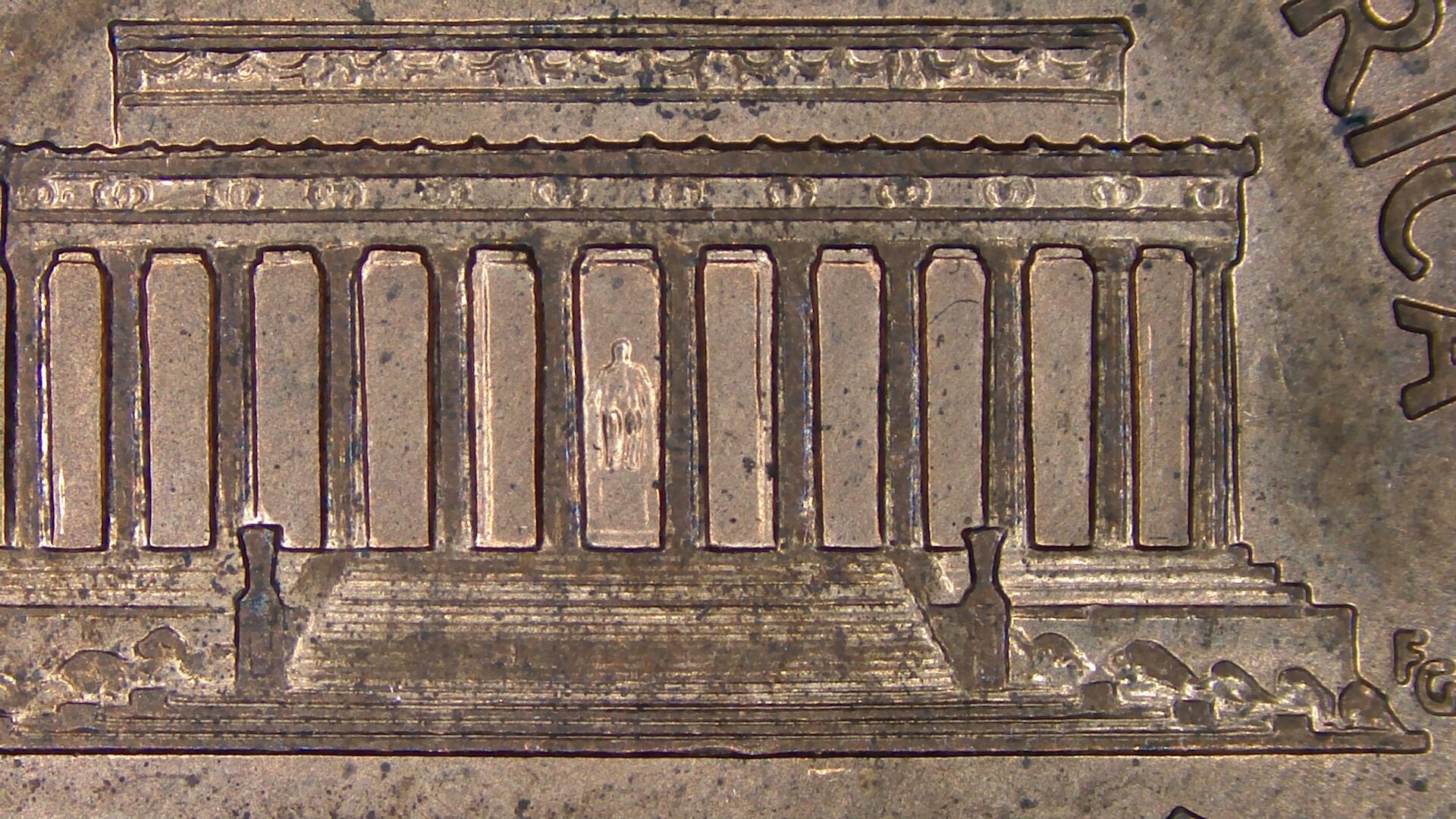 Did you know the penny had Lincoln on the back?